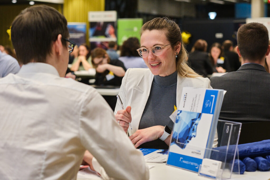 Recruiterin bei der Langen Nacht der Bewerbung